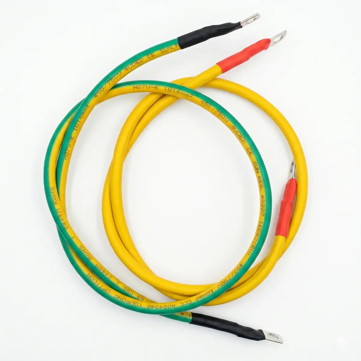 LUX 16mm² Flexible Copper Inverter Cable - 1m Pair