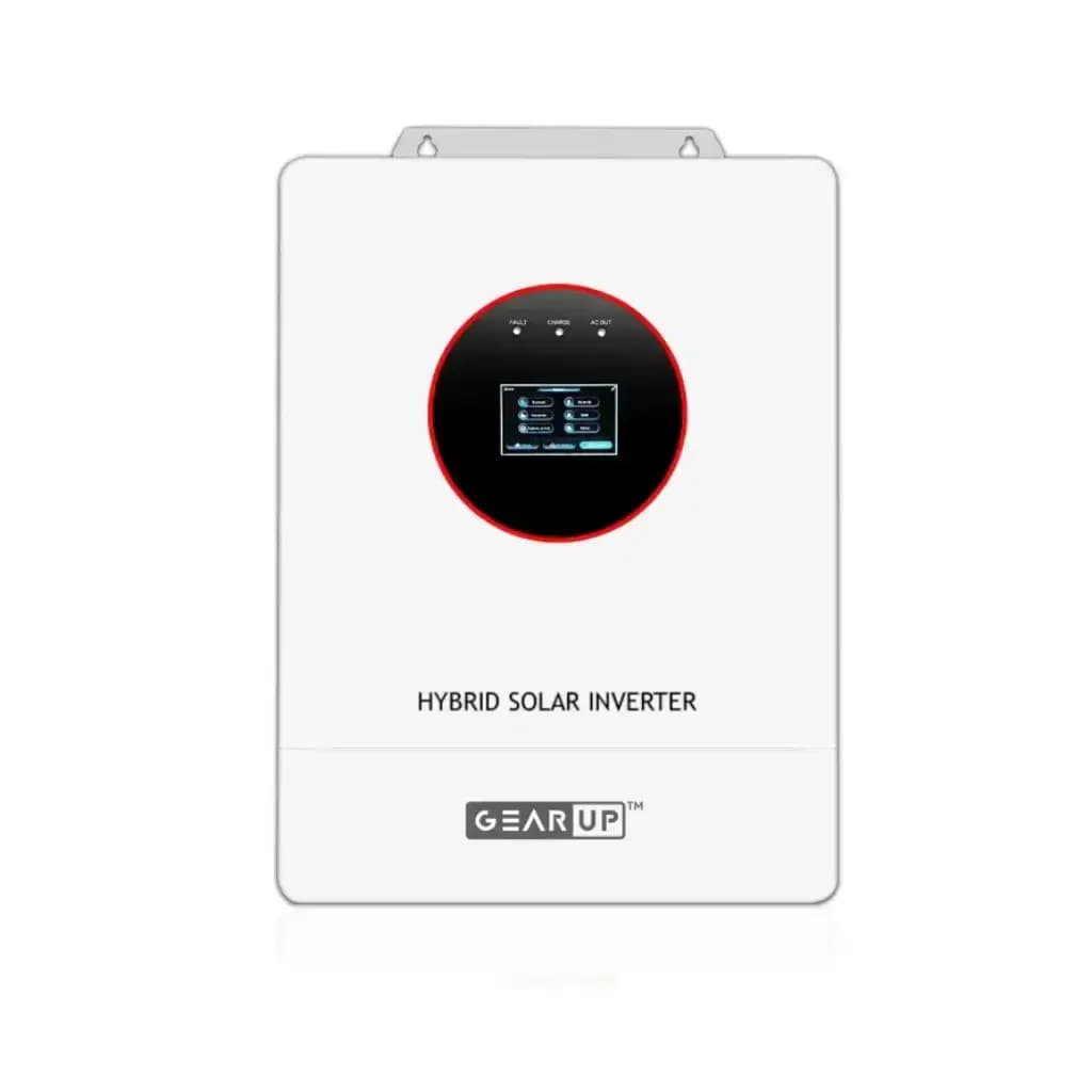 GearUP 2KW Hybrid Solar Power Package | GearUP 2KW Hybrid Inverter, 12V 100Ah Battery & 1 Lesso 595W Panel ( Solar Setup - 14) image 2