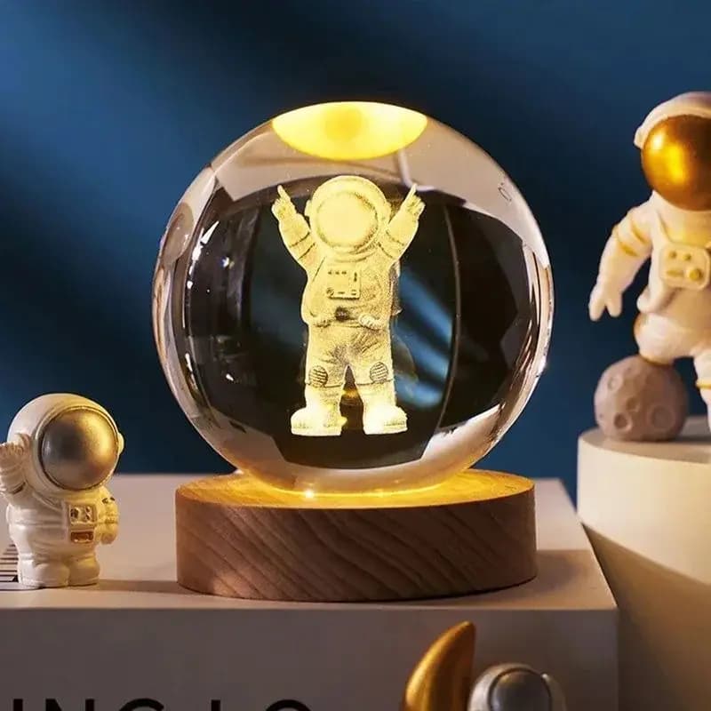 3D Crystal Ball - (1 Color Base)