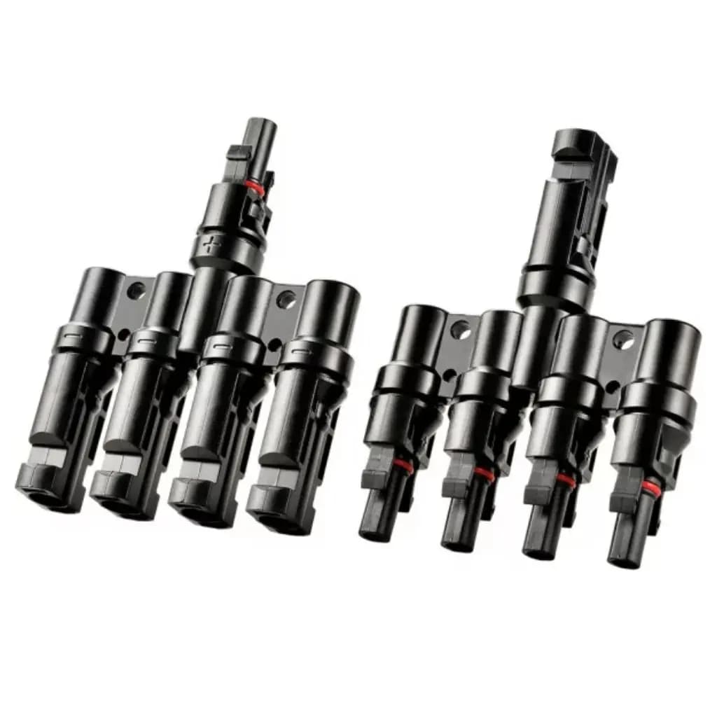 MC4 4-in-1 Solar Panel Branch Connector