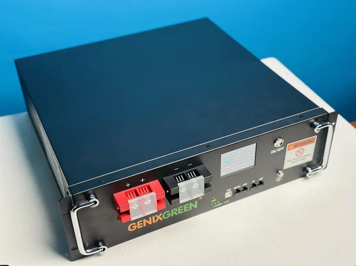 Genixgreen 51.2V 100Ah 5.12kWh LiFePO4 battery