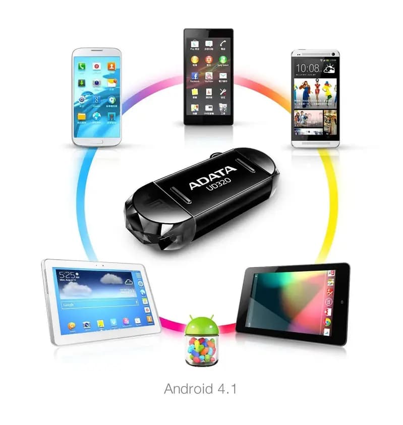 ADATA OTG Pen drive - (16GB, USB2.0, UD320)