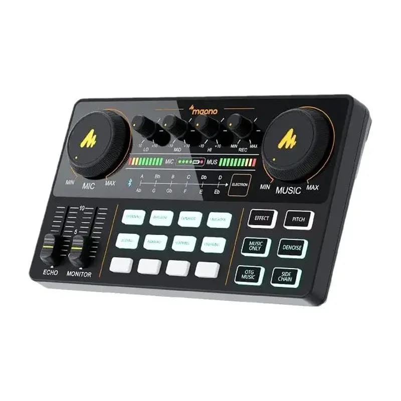 Audio Interface MAONOCASTER Lite AU- AM200 Portable All-In-One Podcast Production Studio
