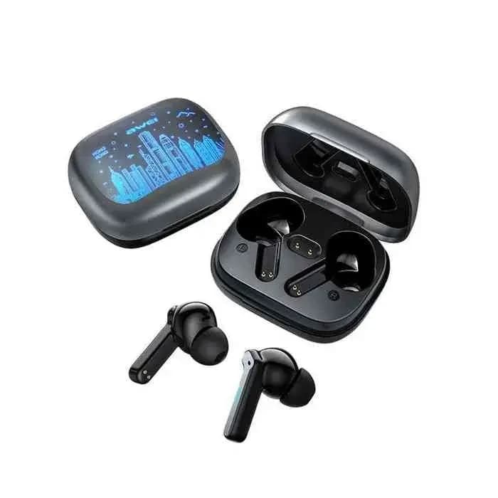 Awei T53 TWS Colorful Light Wireless Earbuds