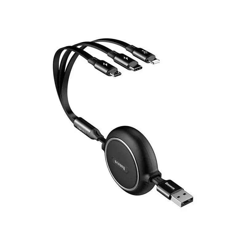Baseus Golden Loop 3-in-1 Elastic Data Cable