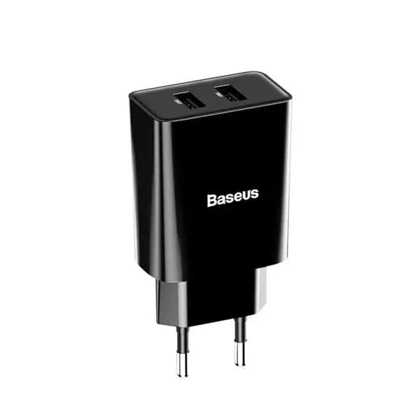 Baseus Speed Mini Dual U Charger 10.5W?EU)