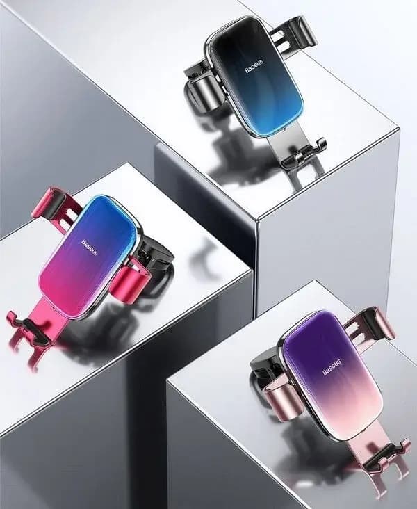 Baseus SUYL-LG01 Glaze Gravity Car Mount Black