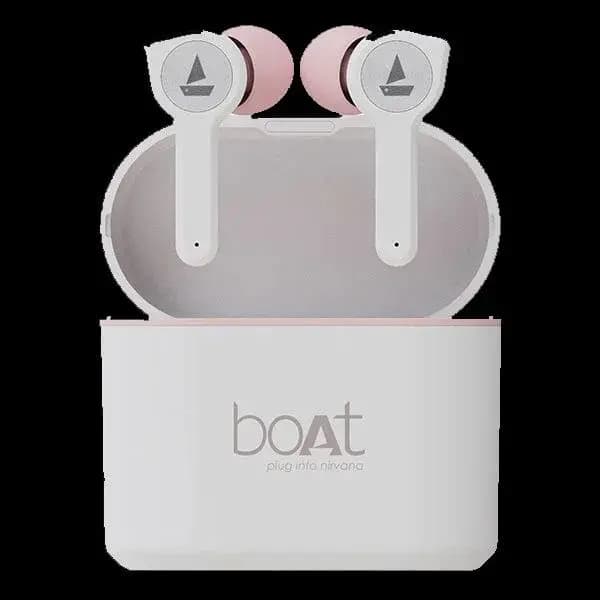 boAt Airdopes 408 Wireless Earbuds- White