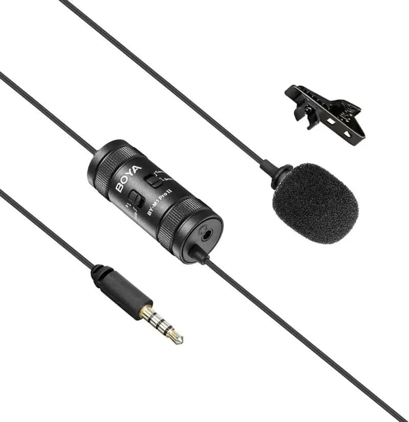 BOYA BY-M1 Pro II Universal Lavalier Microphone