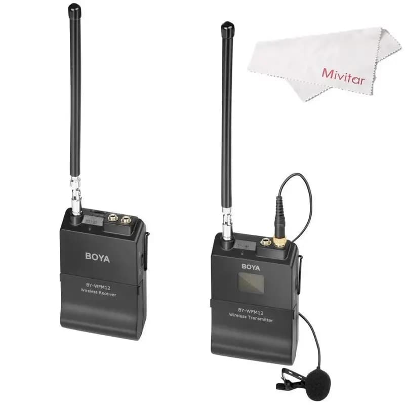 BOYA BY-WFM12 VHF Wireless Microphone