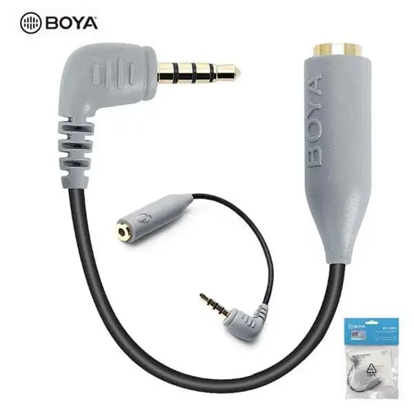 BOYA CIP2 TRS to TRRS Converter