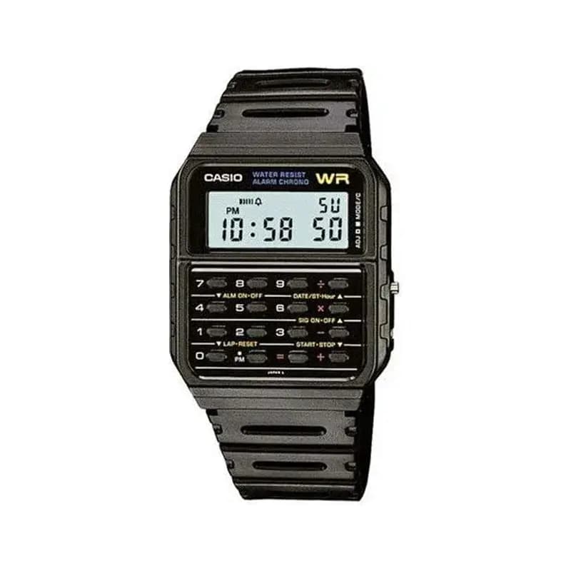 Casio CA53W-1 Data bank Calculator Watch