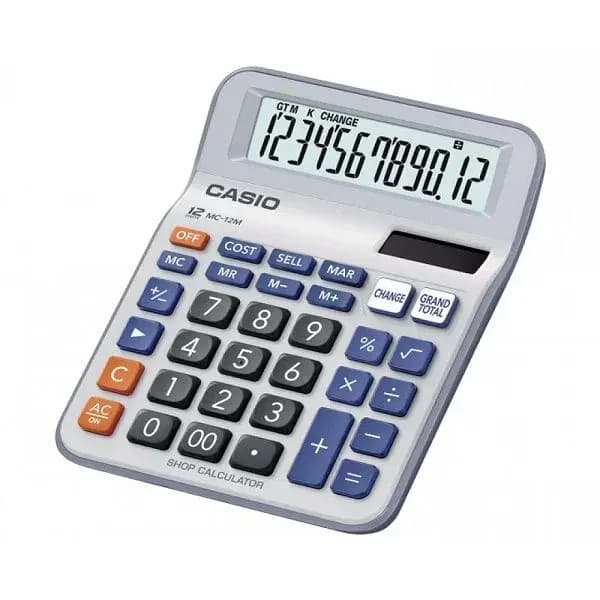 Casio Desk Calculator MC-12M