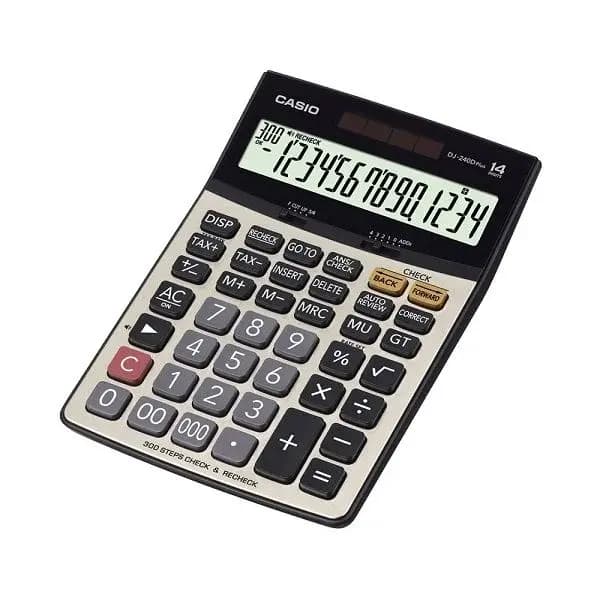 Casio DJ-240D Plus Desktop Calculator