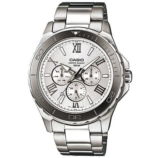 Casio elegant watch for men (MTD-1075D-7AV)