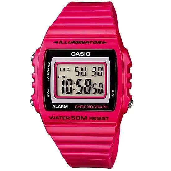 Casio Resin Belt standered for men (W-215H-4AV)