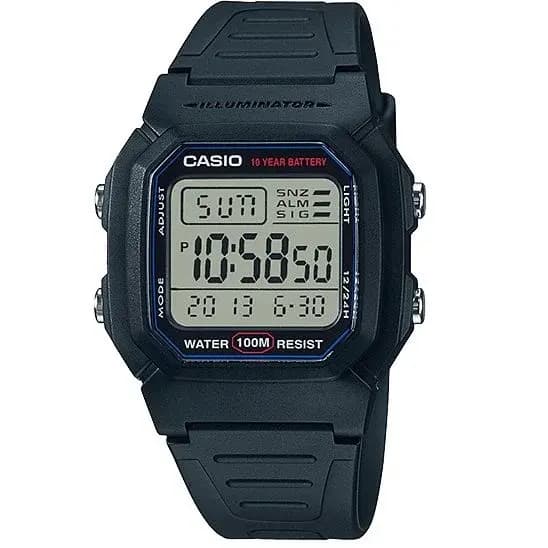 Casio Slandered Watch for men (W-800H-1AV)