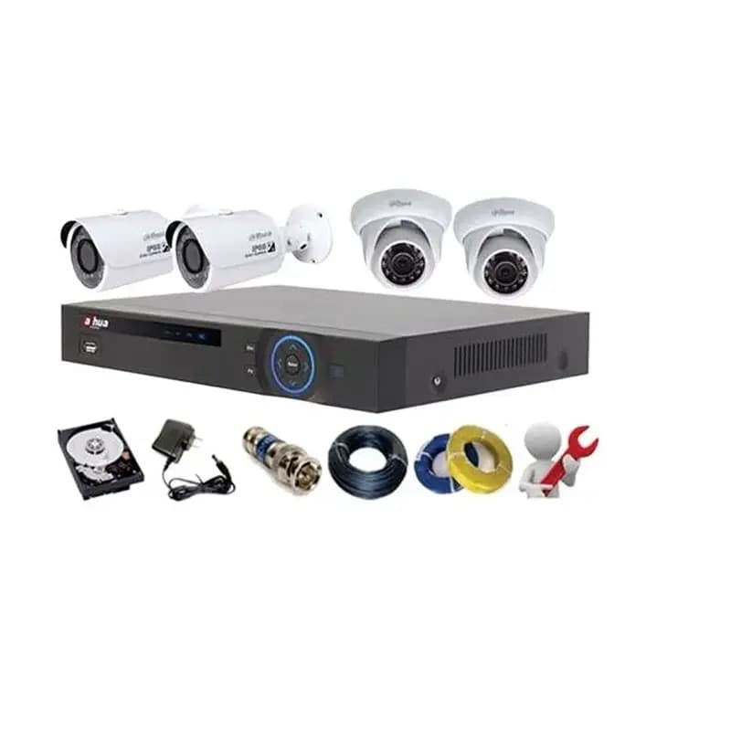 Dahua 1.3 HD 4 channel Hikvision Camera