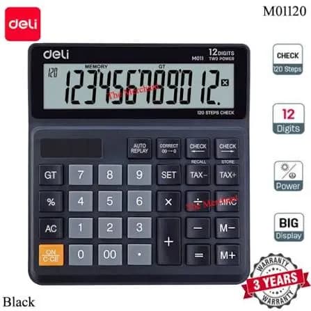 Deli M011 20 Desktop Calculator