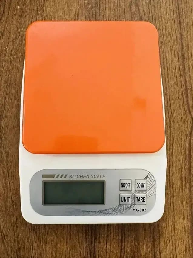 Electronic Kitchen Scale (5kg /1gram) ? Orange Color