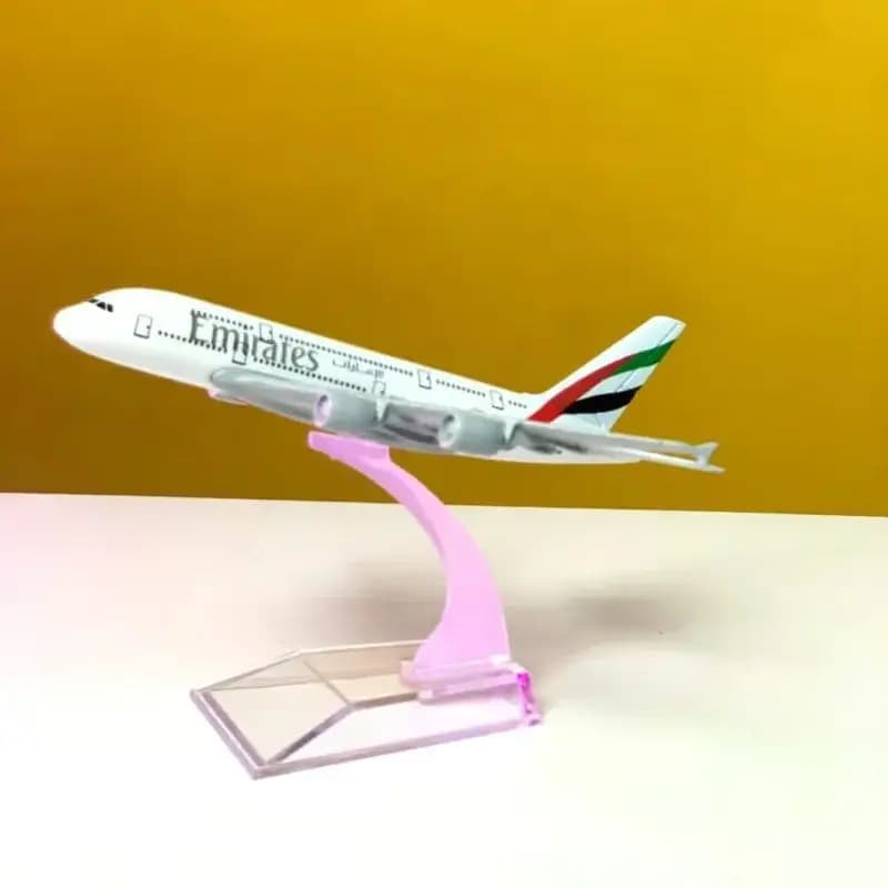 Emirates Airways A380 Metal Aircraft