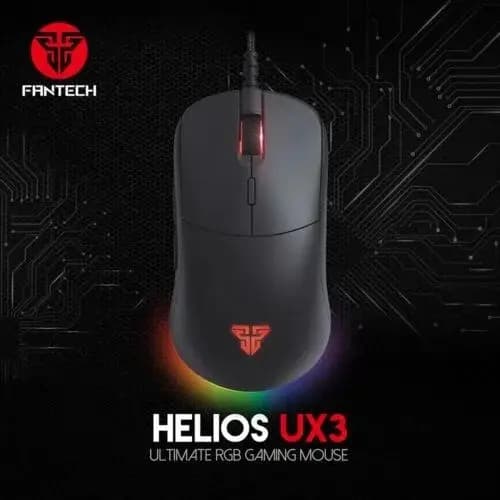 Fantech Helios UX3 Macro RGB Gaming Mouse Black