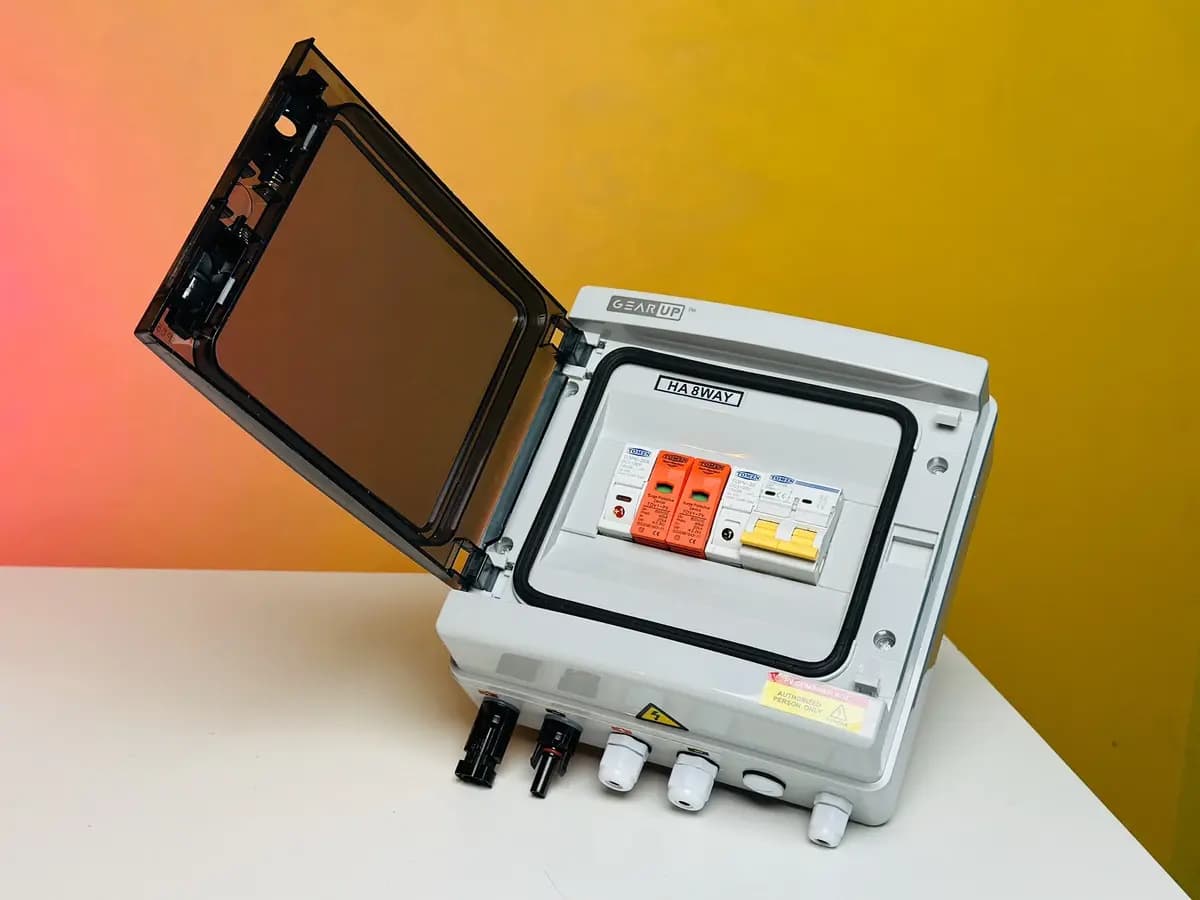 GearUP Solar Package 2KW 24V Low Frequency Solar Inverter + 24V, 100Ah Lithium Battery + Jinko 1240W Panel and more ( Solar Setup - 33) image 6