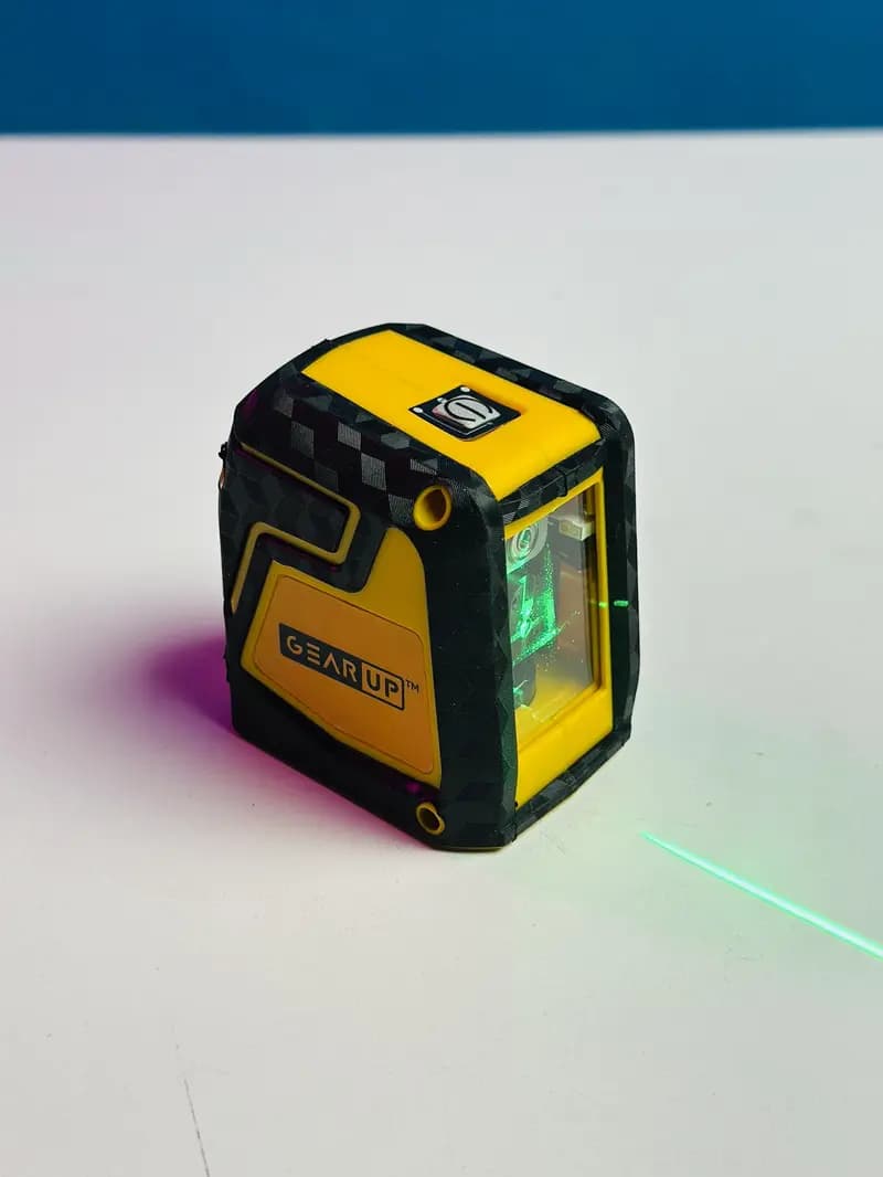 GearUP Self- Leveling Cross Line Laser Green Beam