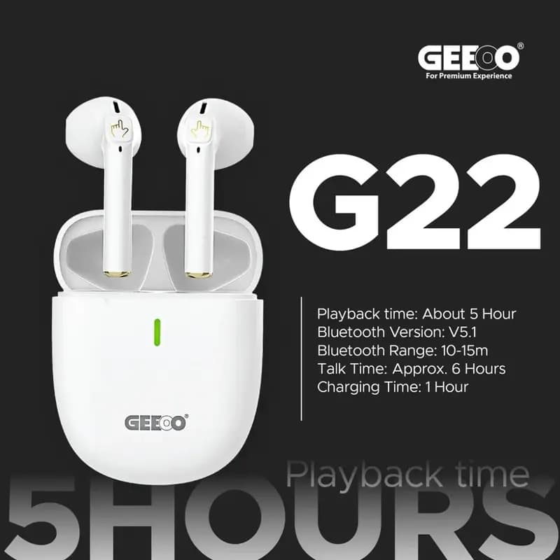 GEEOO G-22 Wireless Bluetooth Earbud