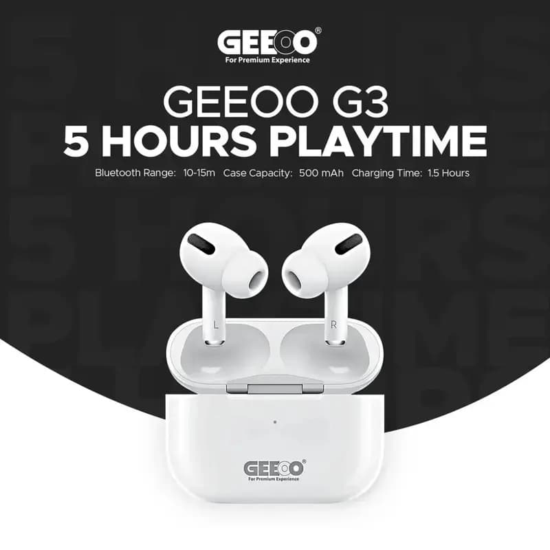 GEEOO G-3 TWS Wireless Earbuds
