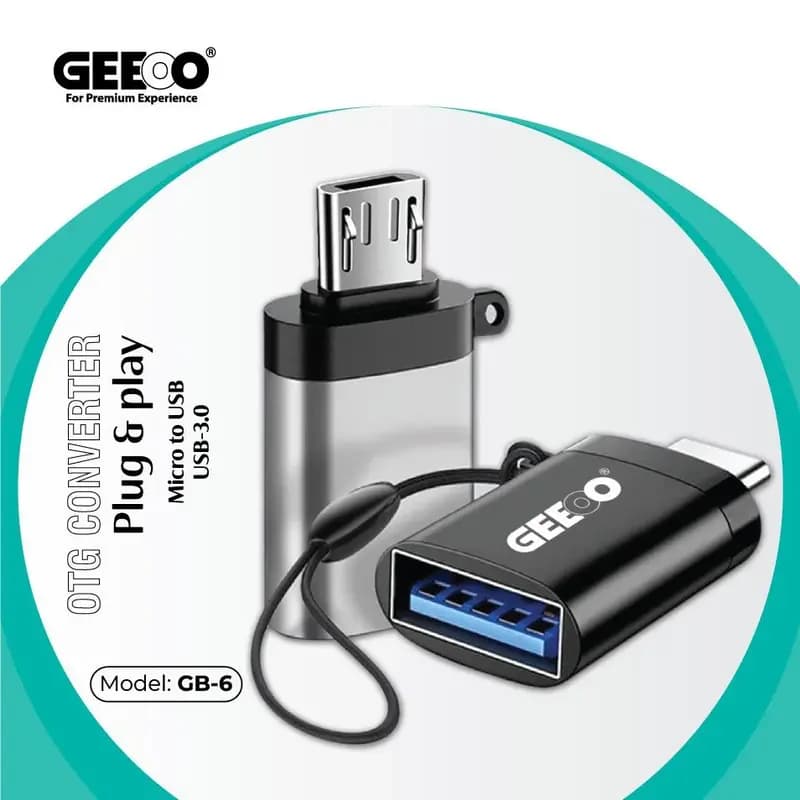 Geeoo GB-6 Micro to USB OTG Adapter