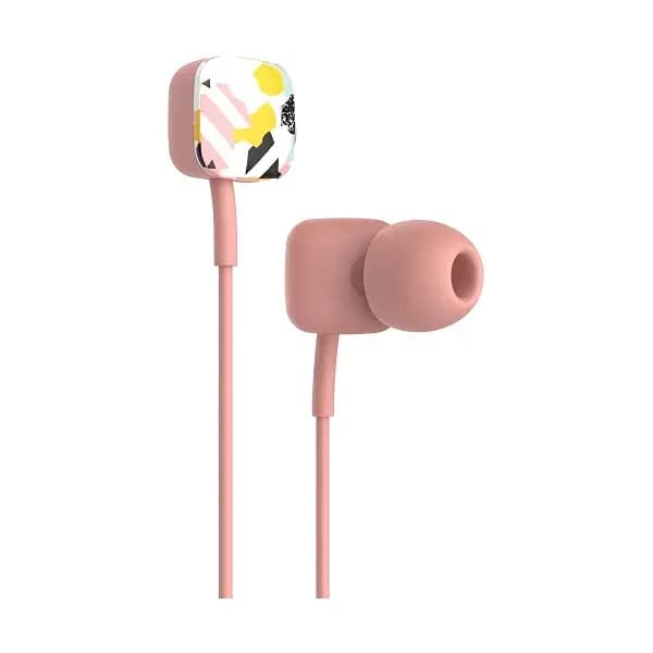 Havit E58P Wired Earphone - Pink