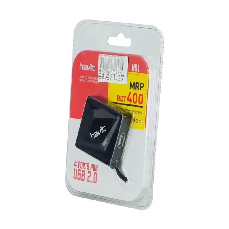 HAVIT H91 4-Port USB 2.0 HUB