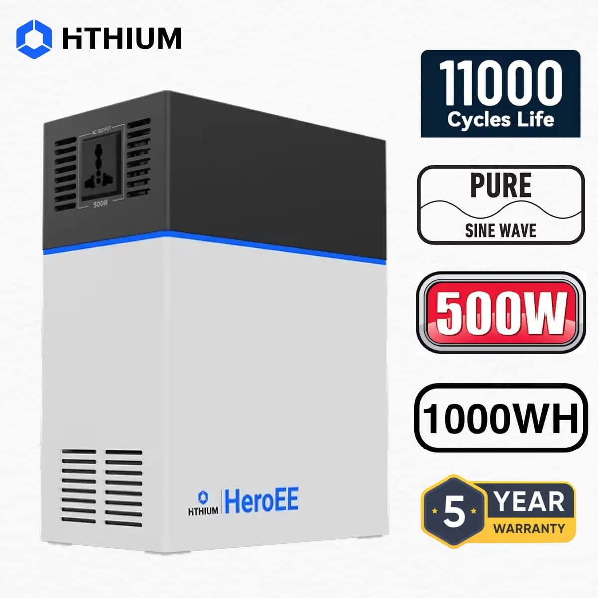 HiTHIUM HeroEE 1 LIGHT 500W Solar IPS