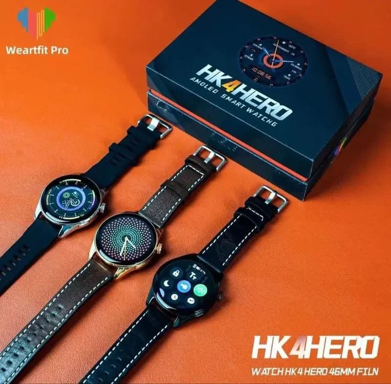 HK4 Hero Amoled Smart Watch