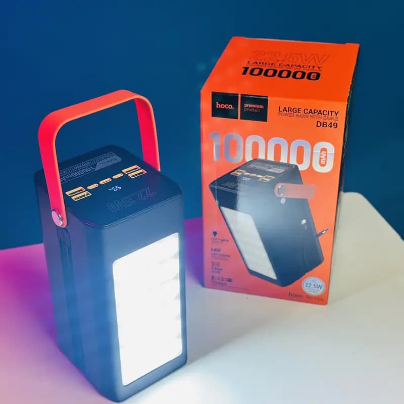 Hoco DB49 1,00,000mAh 22.5W Fast Charge Power Bank