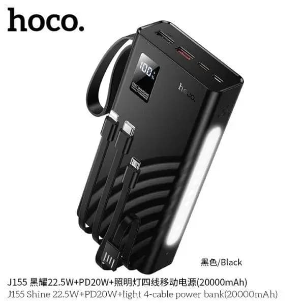 Hoco J155 20000mAh Powerbank 22.5W PD20W