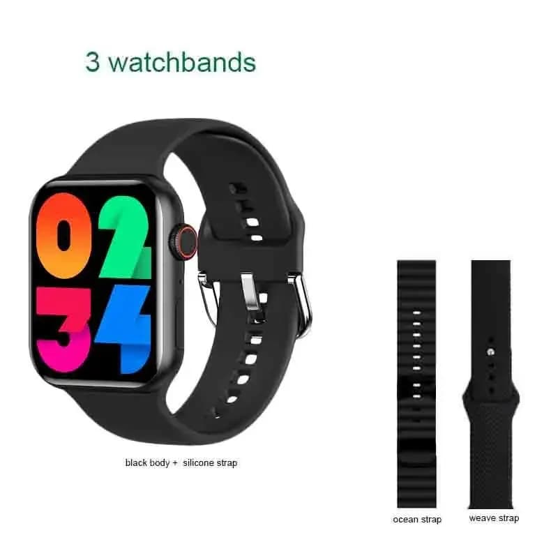 HW9 Pro Max Smart Watch (3 Straps in 1)