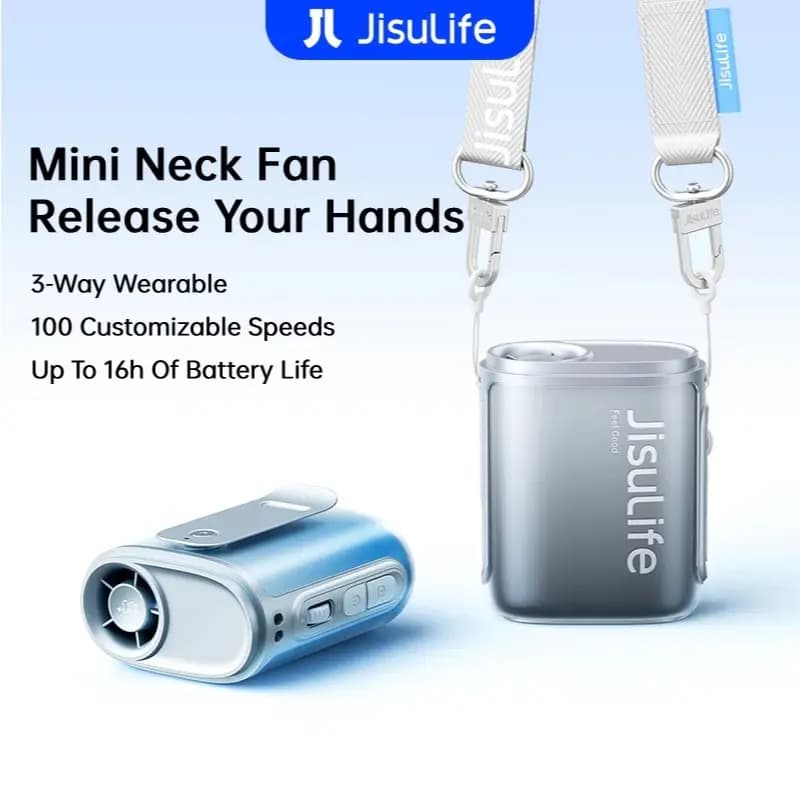 JisuLife Life5 Portable Mini Neck Fan