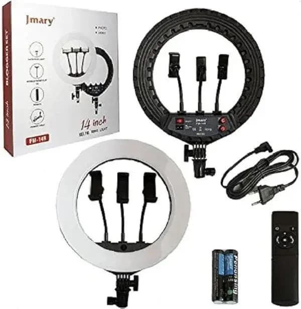 Jmary FM-14R 14-Inch Large Ring Light (Without Stand)