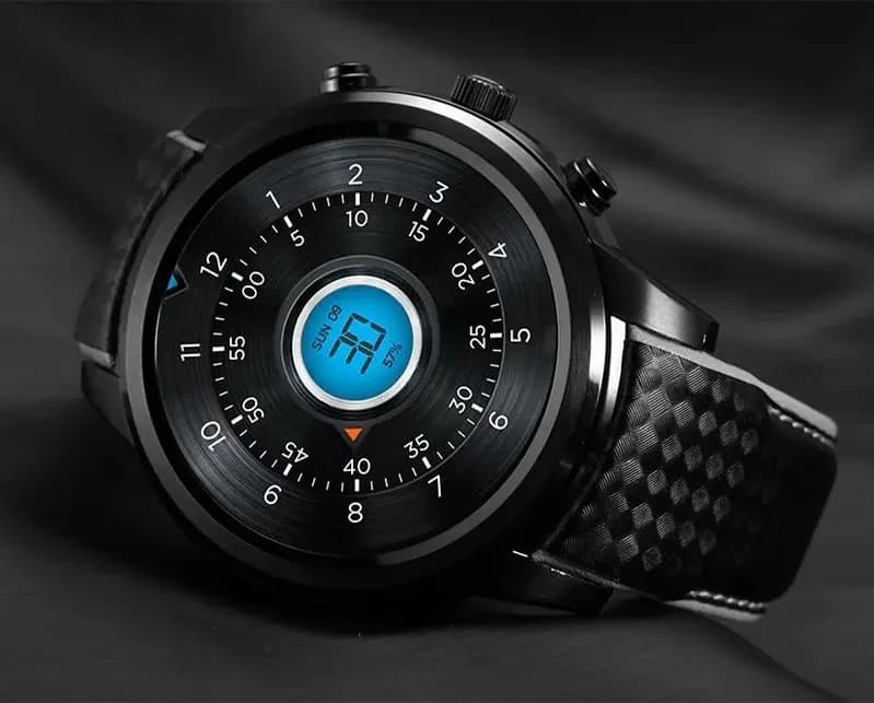 LEMFO LEM5 Pro 3G Smartwatch Phone - Midnight