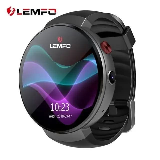 LEMFO LEM7 4G Smartwatch Phone - Black
