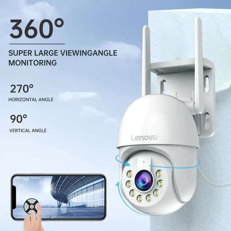 Lenovo X5T 5MP WiFi Surveillance IP Camera