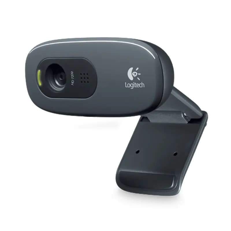 Logitech C270 Widescreen HD Video Calling for Zoom Live, Google Meet, Skype, PC/Mac/Laptop/MacBook