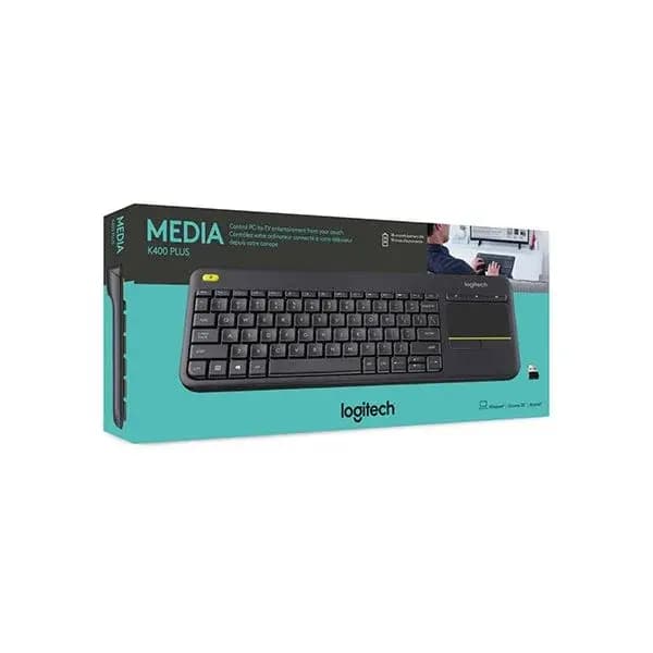 Logitech K400 Plus Wireless Touch Keyboard