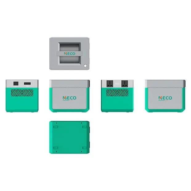 Meco 1kWh Solar Porable Power station 300W image 2