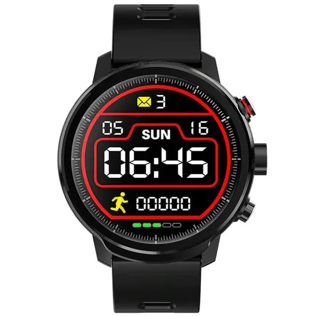 Microwear L5 Smart Watch - Black