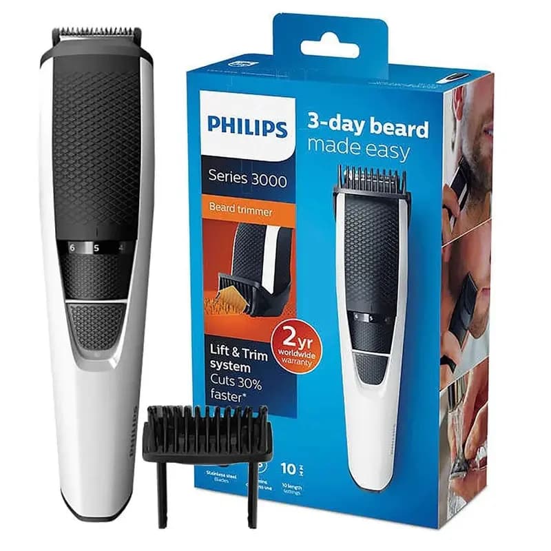 Philips Cordless Beard Trimmer (BT3206)
