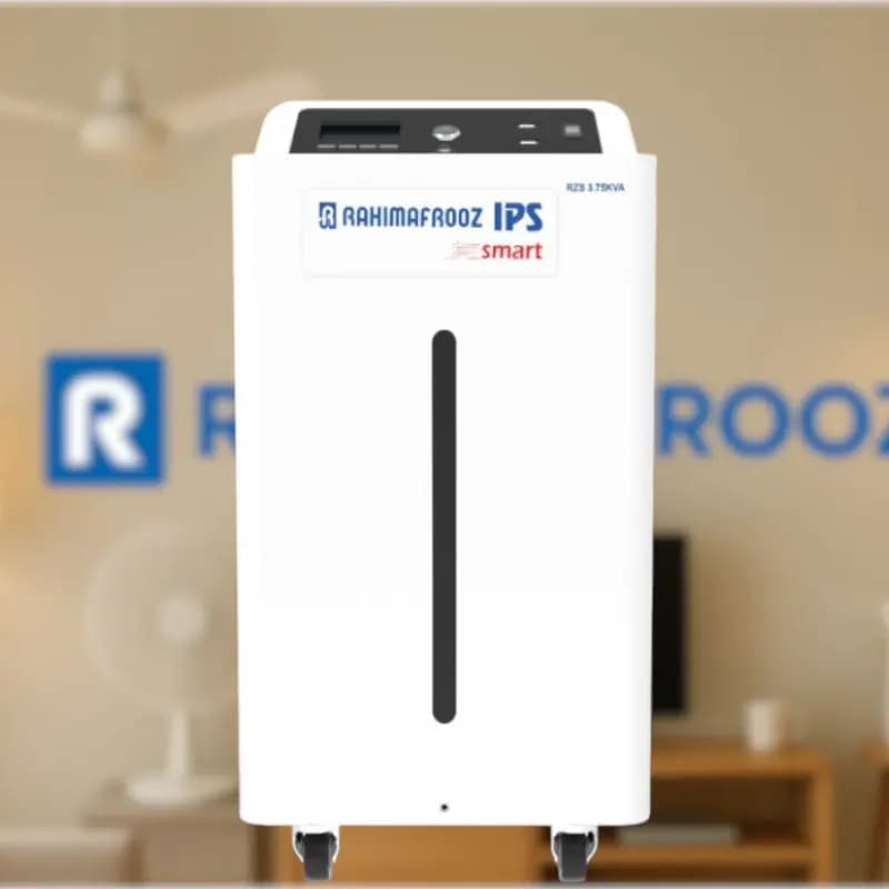 Rahimafrooz RZS-3.75KVA 3000W Smart Pure Sine Wave Solar IPS Inverter | , Built-in Lithium Battery