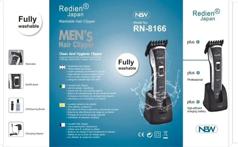 Rechargeable Hair Trimmer ? Redien RN-8166